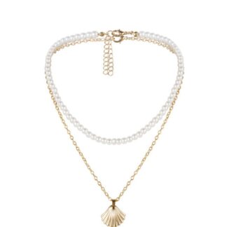 KISS WIFE Retro Pearl Choker Necklaces For Women