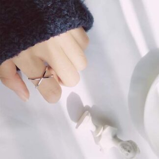 Sterling Silver Women's Jewelry, Large Retro Rings, Ladies Adjustable Rings