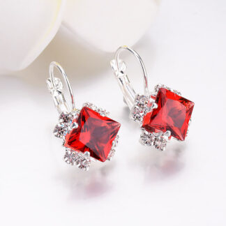 Rhinestone earrings