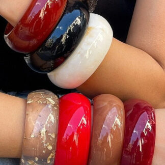 Chunky Resin Bangle