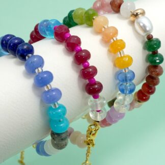 BOHO RESIN BEADED BRACELET