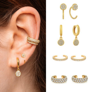 European And American Fashion High-end Minimalist Ear Cuffs